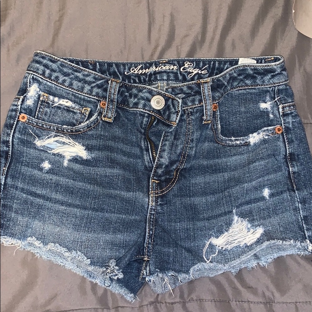 High Rise Jean Short